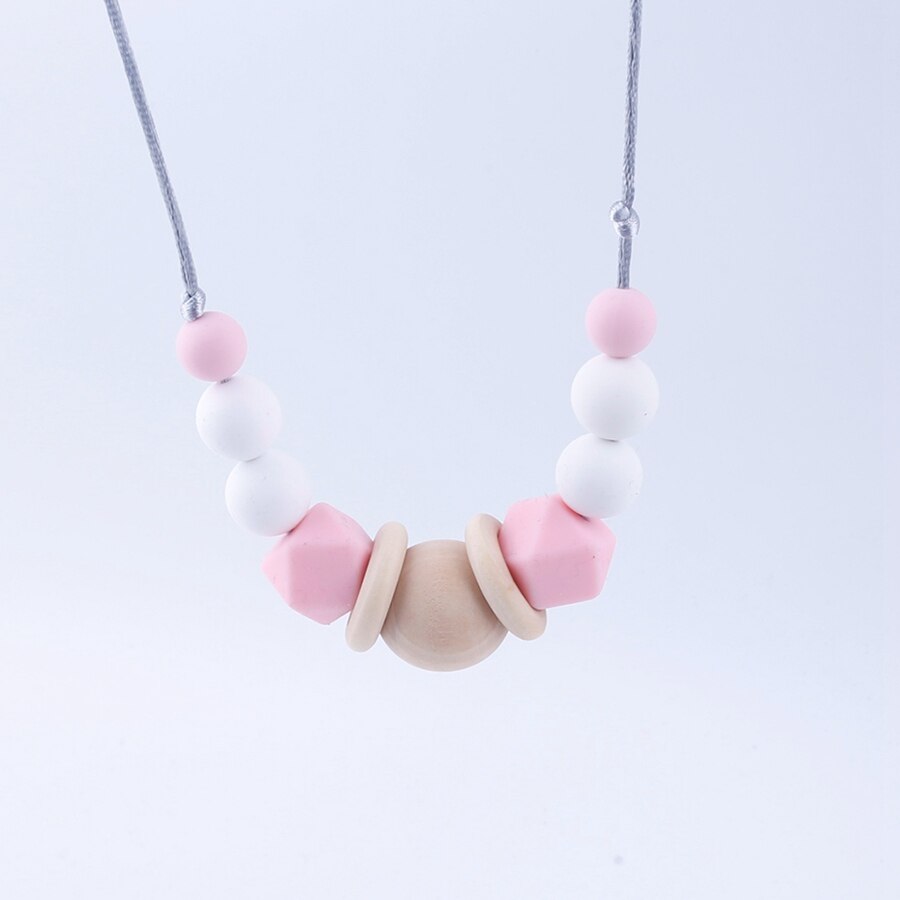 Silicone Baby Teether Necklace